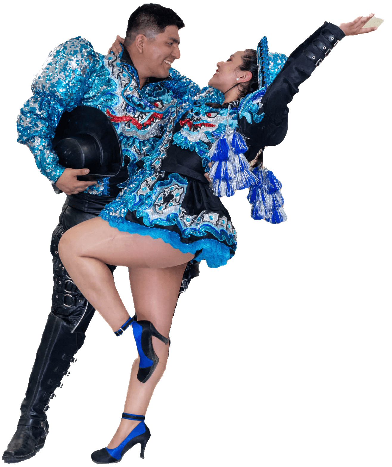 Técnica del salto del Caporal, danza folklórica latinoamericana en Madrid